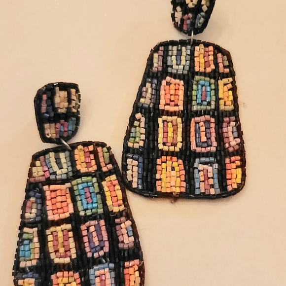 Crocheted Granny Square Cardigan Sweater xl xxl Homemade - Picture 10 of 10